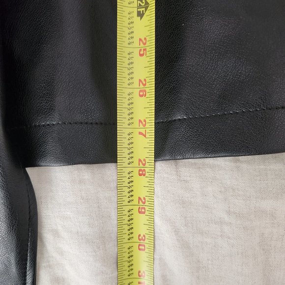 NWT Rebecca Minkoff Black Faux Leather Jacket - Picture 10 of 10